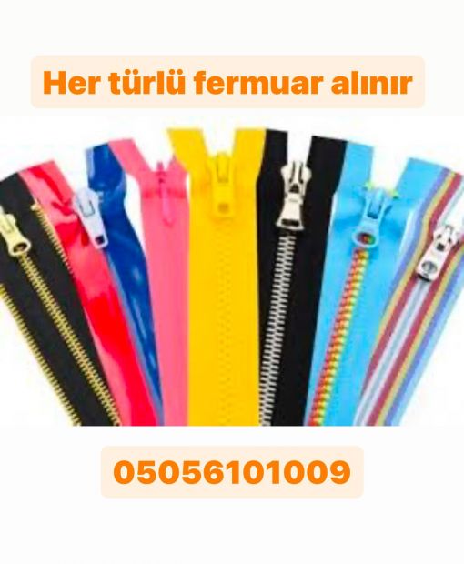  İstanbul en iyi fiyatlarla fermuar alan firma; alanlar fermuar parti fermuar, metal fermuar ve hurda fermuar gibi tüm fermuar çeşitleri alım satımı yapmakta olup; fermuar alanlar arasında önemli bir yere sahip olmaktadır.